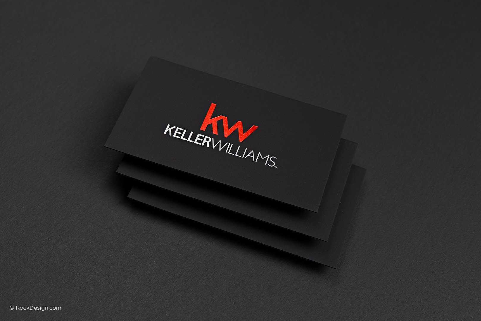 Free Keller Williams Business Card Template With Print Pertaining To Real Estate Business Cards Templates Free