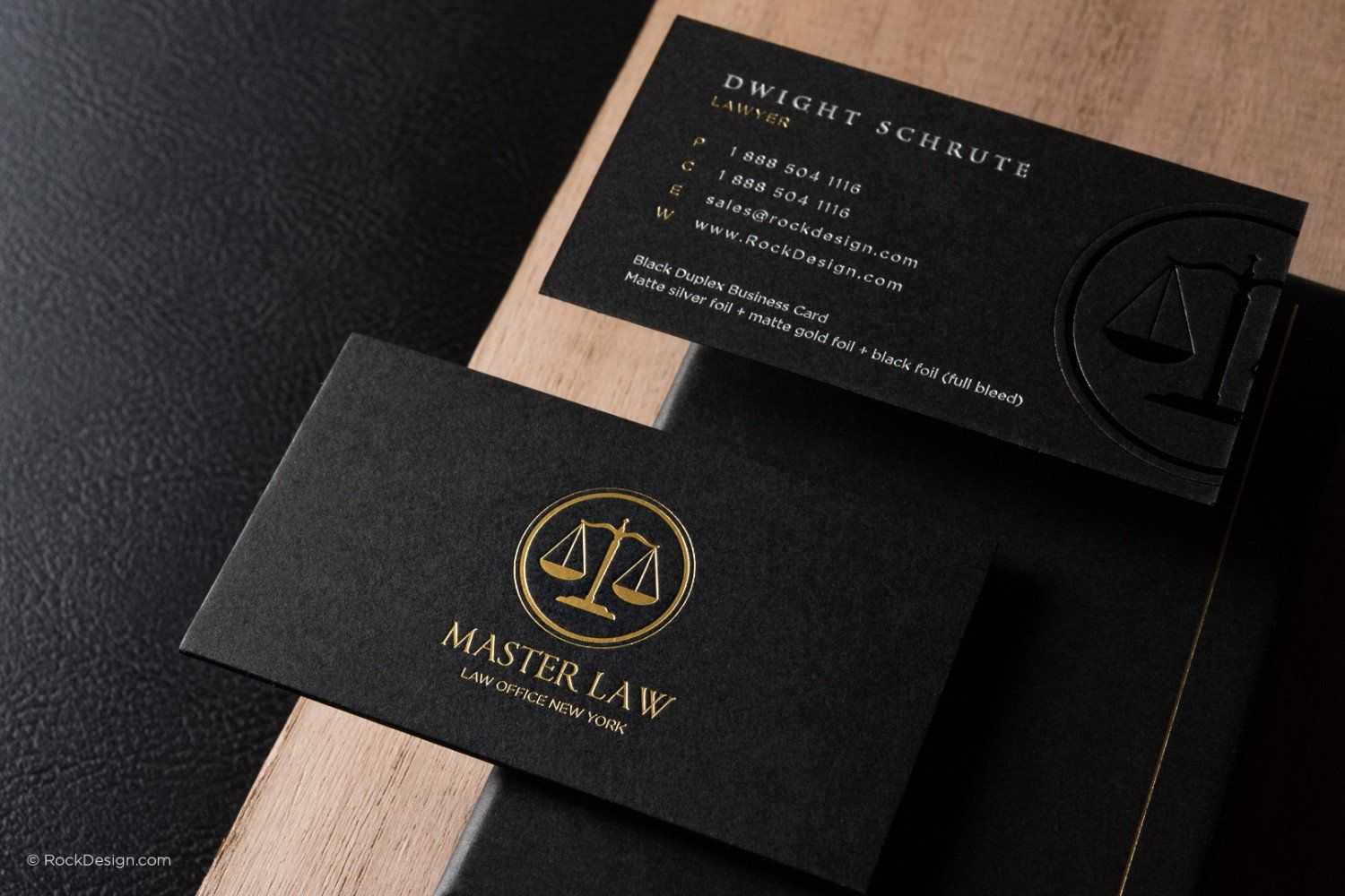 Free Lawyer Business Card Template | Rockdesign | Lawyer Regarding Lawyer Business Cards Templates