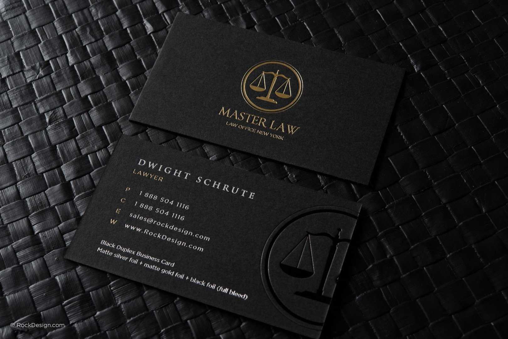 Free Lawyer Business Card Template | Rockdesign Pertaining To Legal Business Cards Templates Free