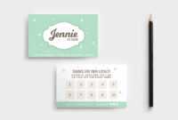 Free Loyalty Card Templates - Psd, Ai &amp; Vector - Brandpacks pertaining to Membership Card Template Free