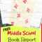 Free Middle School Printable Book Report Form! | Middle Throughout Book Report Template Middle School