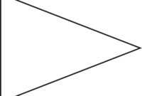 Free Pennant Banner Template, Download Free Clip Art, Free with Triangle Banner Template Free