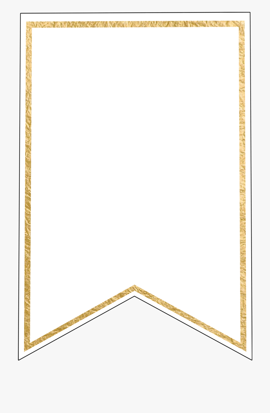 Free Pennant Banner Template, Download Free Clip Art, – Gold Within Triangle Banner Template Free
