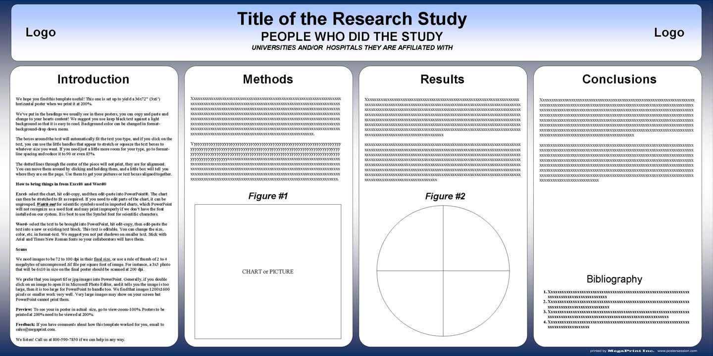 Free Powerpoint Scientific Research Poster Templates For Within Powerpoint Academic Poster Template