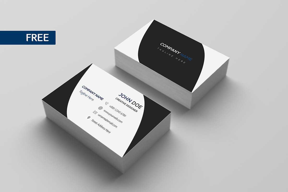 Free Print Design Business Card Template – Creativetacos Within Company Business Cards Templates