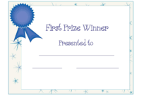 Free Printable Award Certificate Template | Free Printable in Winner Certificate Template