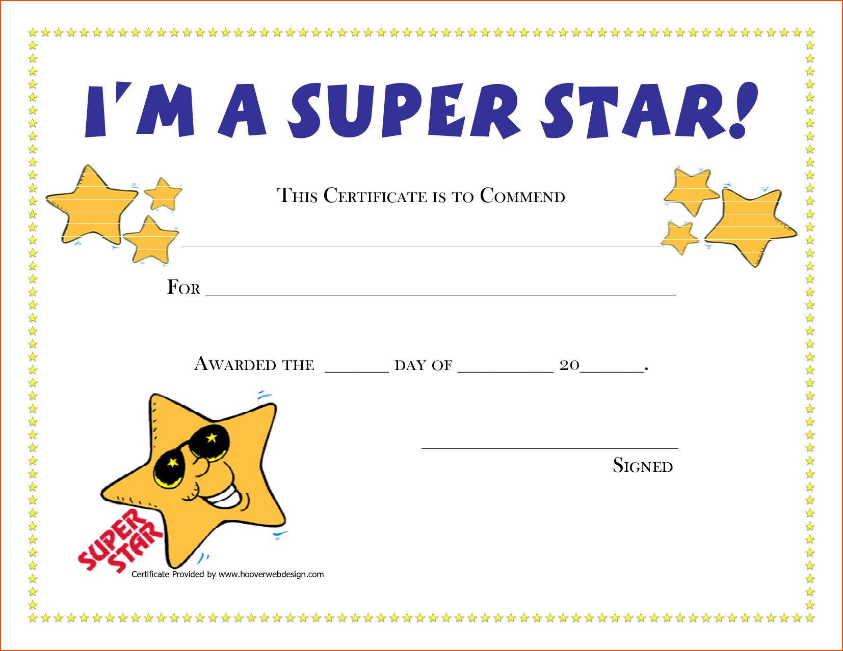 Free Printable Award Certificates | New Calendar Template With Regard To Free Printable Student Of The Month Certificate Templates