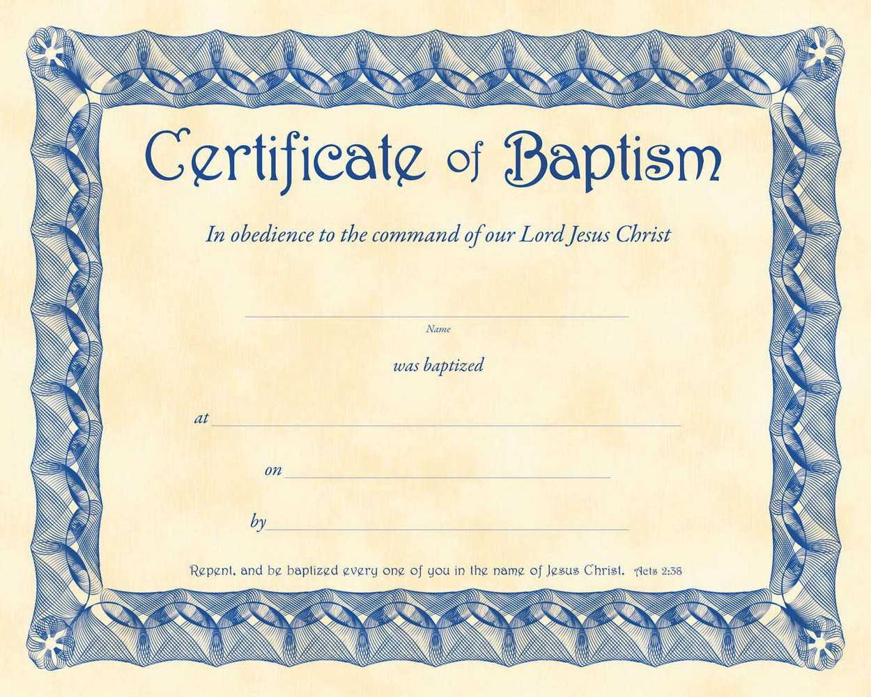 Free Printable Baptism Certificates Water Catholic With Regard To Baby Christening Certificate Template