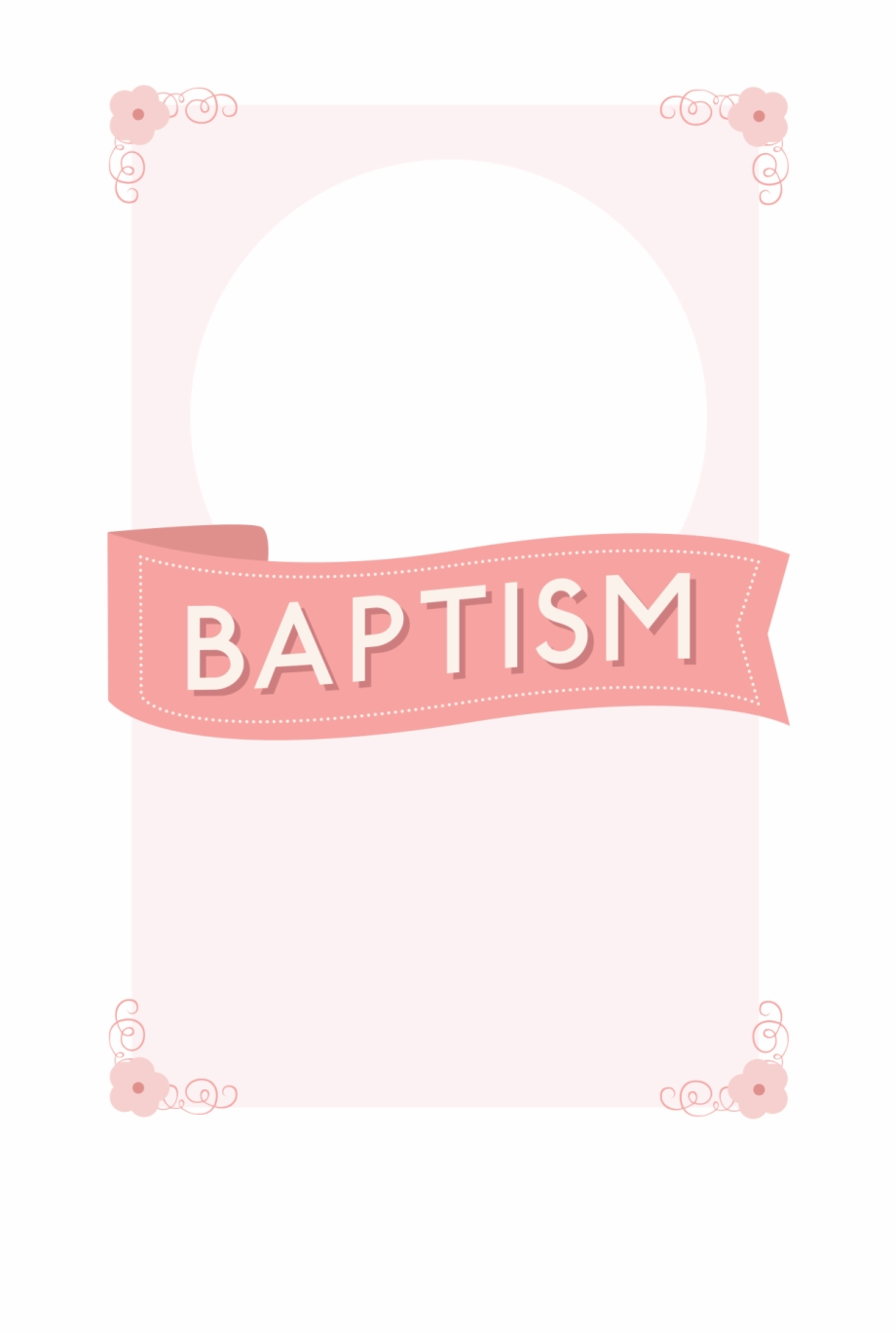 Free Printable Baptism & Christening Invitation Template With Regard To Christening Banner Template Free