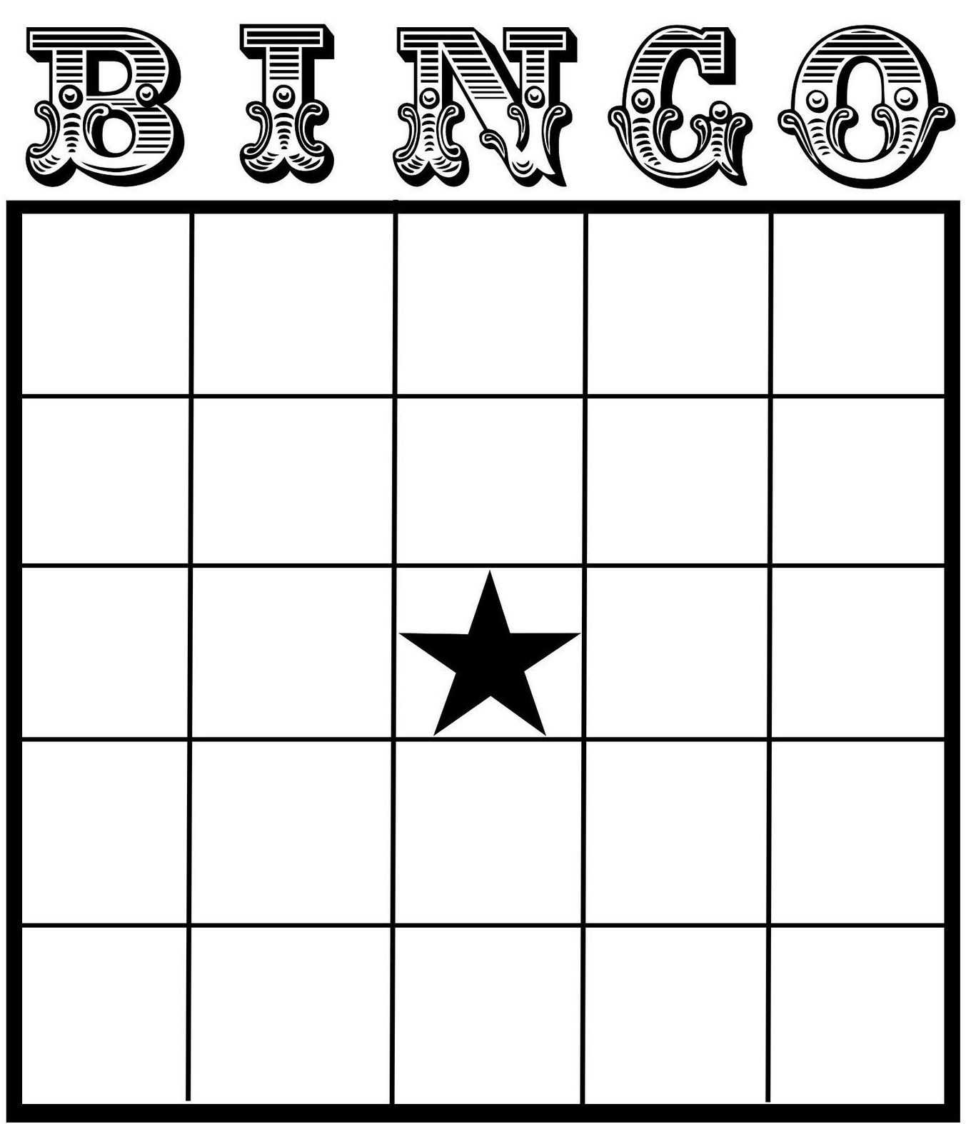 Free Printable Bingo Card Template – Set Your Plan & Tasks Pertaining To Bingo Card Template Word