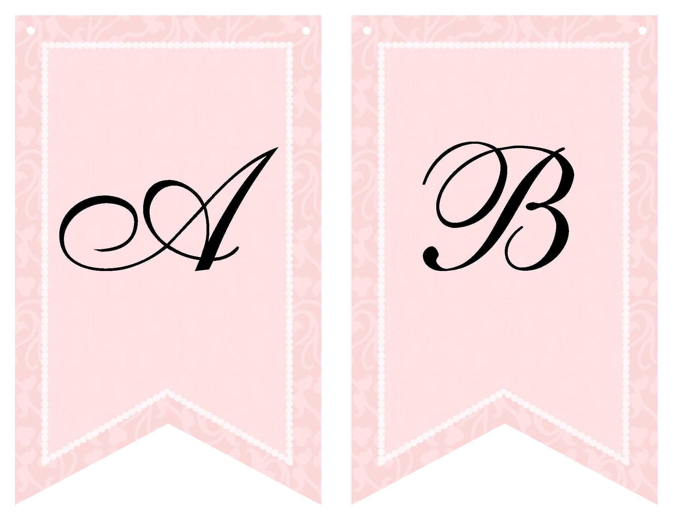 Free Printable Bridal Shower Banner | Bridal Shower Banner For Free Bridal Shower Banner Template