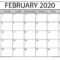 Free Printable Calendar Templates 2020 For Kids In Home Throughout Blank Calendar Template For Kids
