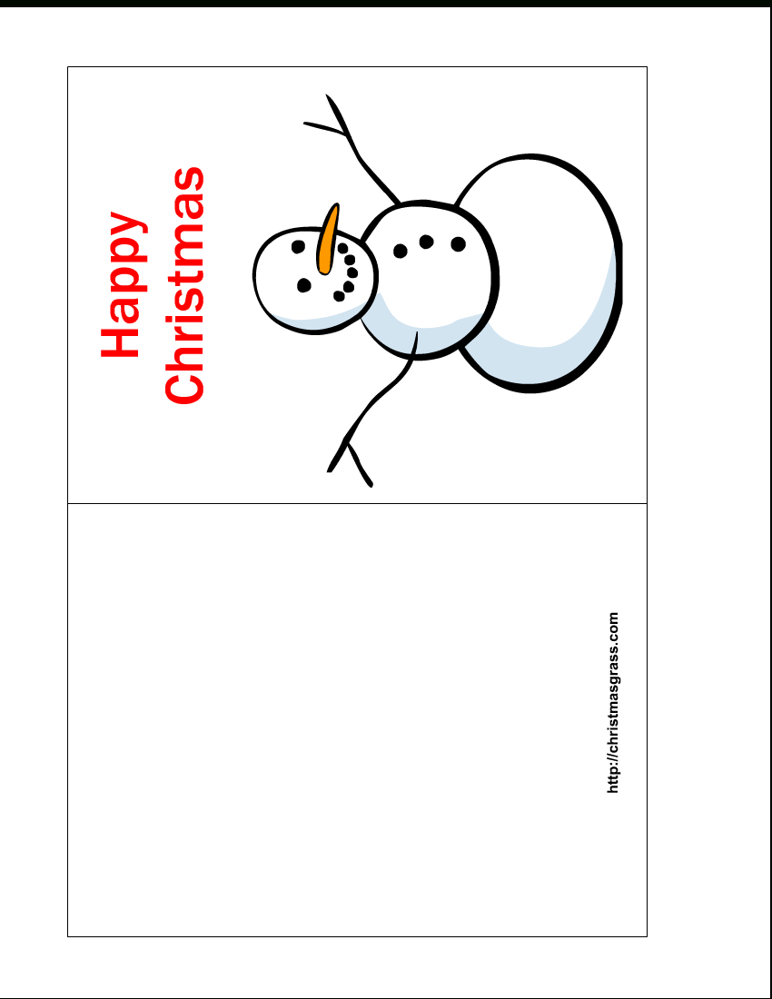 Free Printable Christmas Cards | Free Printable Happy With Regard To Printable Holiday Card Templates