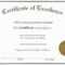 Free Printable Editable Certificates Blank Gift Certificate In Graduation Gift Certificate Template Free