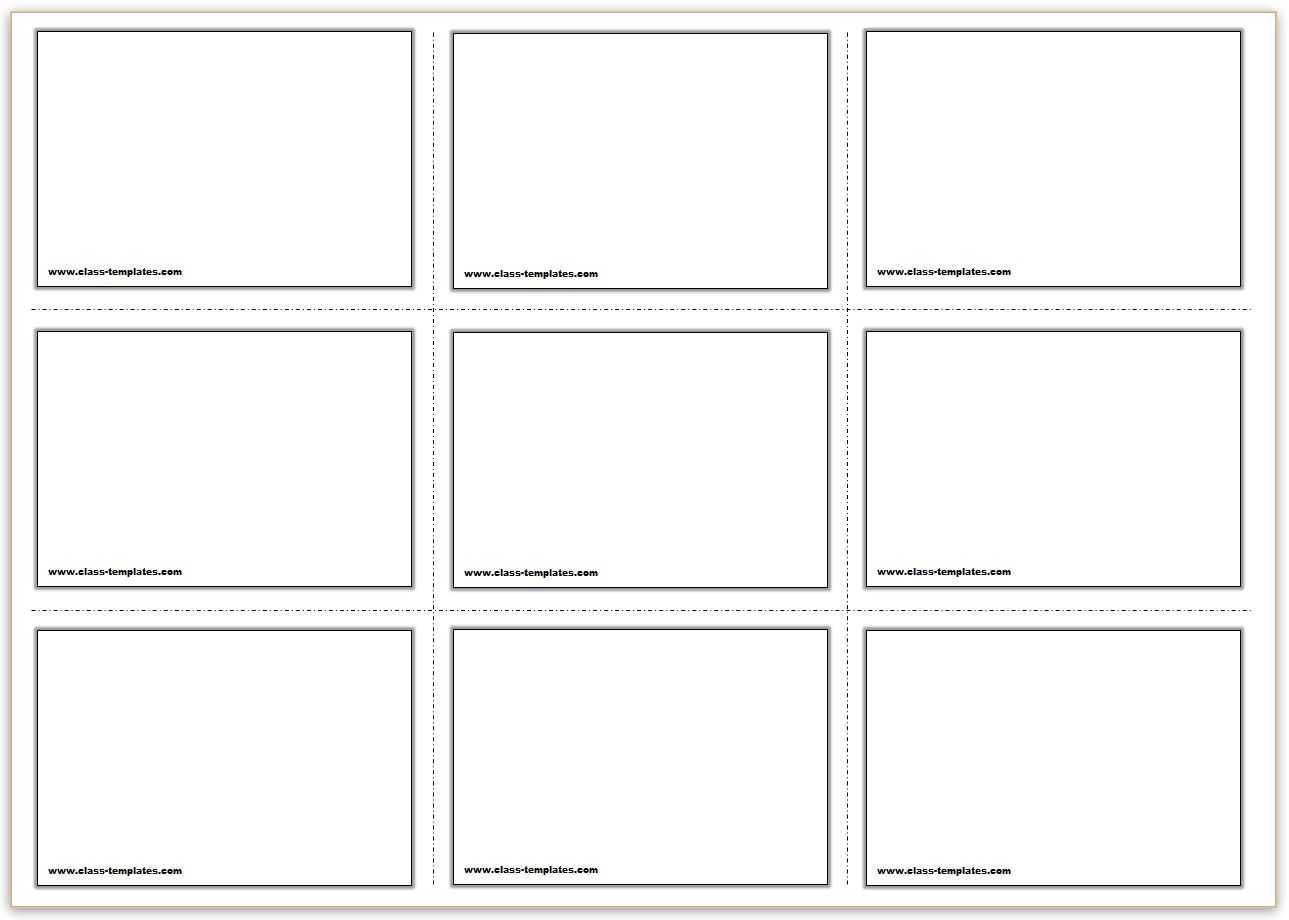 Free Printable Flash Cards Template Within Free Printable Flash Cards Template
