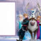 Free Printable Frozen Birthday Invitations Anna And Elsa Regarding Frozen Birthday Card Template