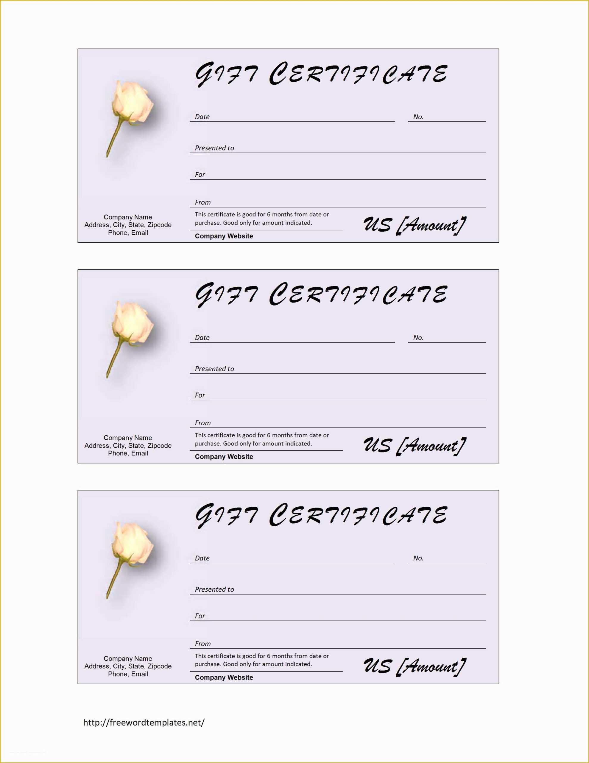 Free Printable Gift Certificates Canada Certificate Template Intended For Spa Day Gift Certificate Template