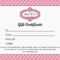 Free Printable Gift Certificates Online For Birthday Within Free Photography Gift Certificate Template