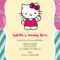 Free Printable Hello Kitty Birthday Invitation Card Template Pertaining To Hello Kitty Birthday Card Template Free