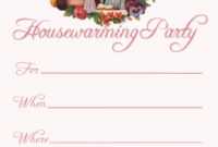 Free Printable Housewarming Party Invitations | Housewarming regarding Free Housewarming Invitation Card Template