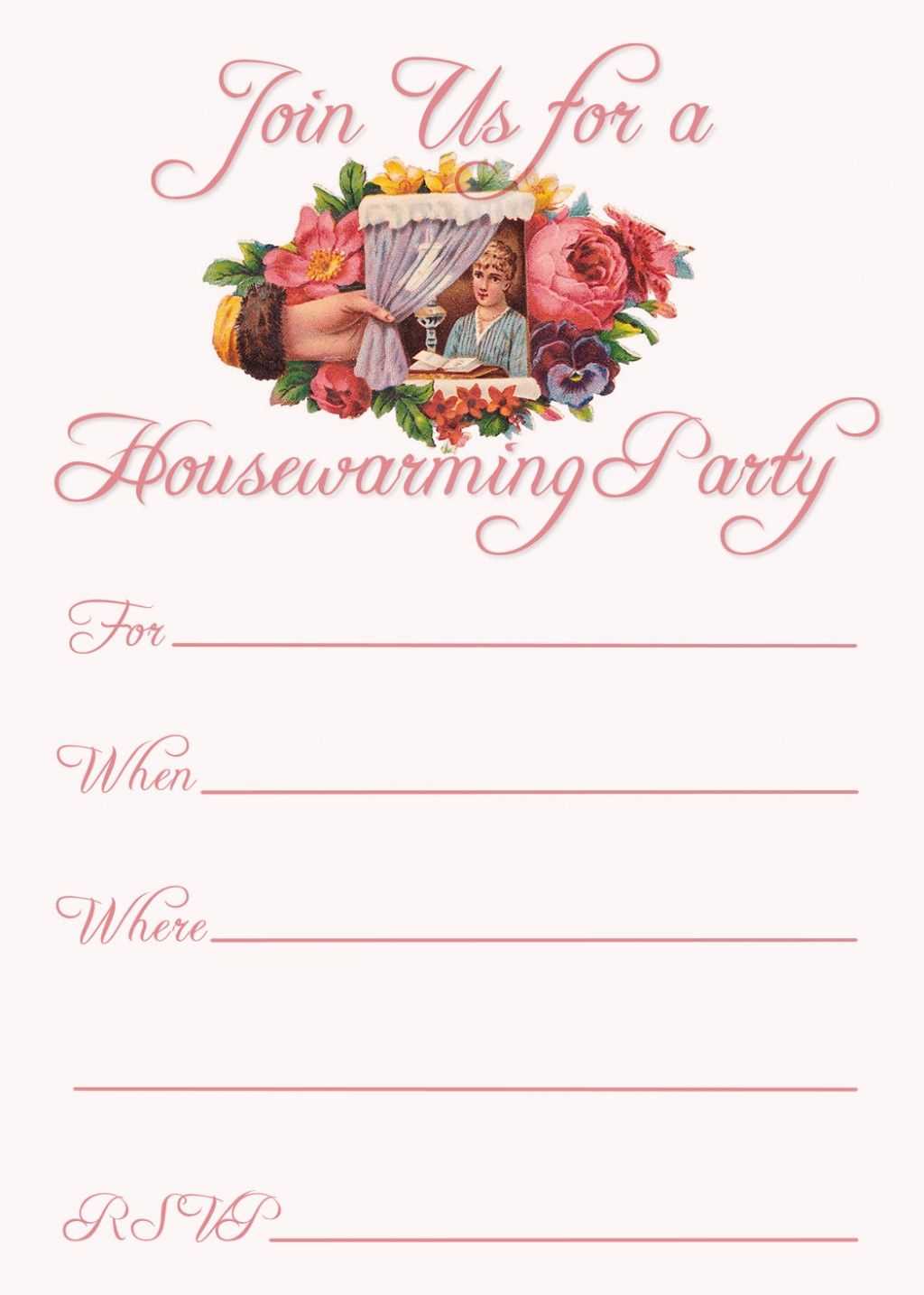 Free Printable Housewarming Party Invitations | Housewarming Regarding Free Housewarming Invitation Card Template