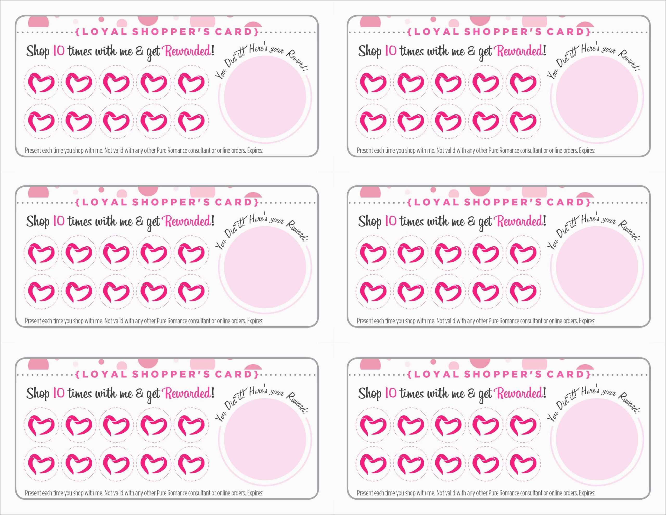 Free Printable Loyalty Card Template Fabulous 10 1 Free With Free Printable Punch Card Template