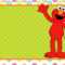 Free Printable Sesame Street 1St Birthday Invitations With Elmo Birthday Card Template