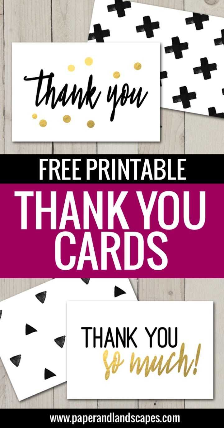 Free Printable Thank You Cards | Printable Thank You Cards Pertaining To Free Printable Thank You Card Template