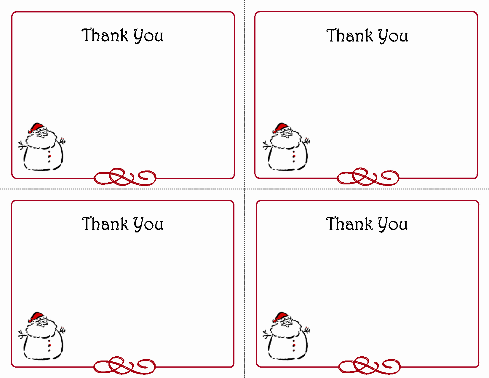 Free Printable Thank You Tags Template Or Printable Throughout Free Printable Thank You Card Template