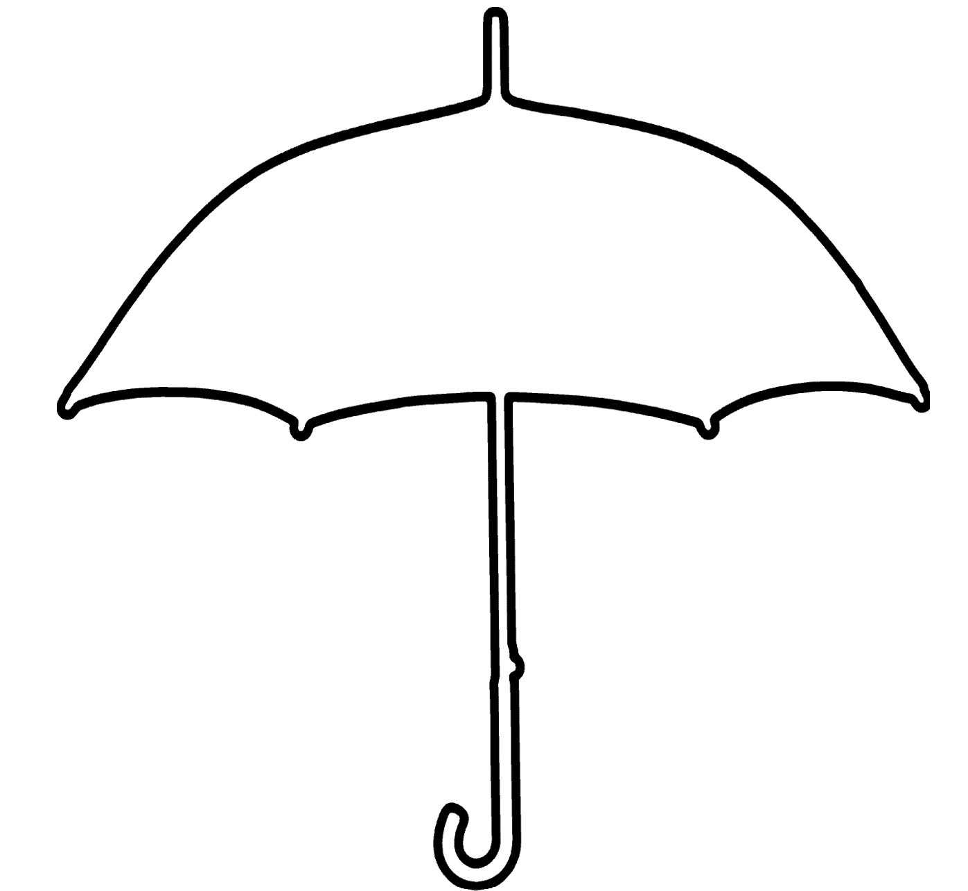 Free Printable Umbrella Template, Download Free Clip Art In Blank Umbrella Template