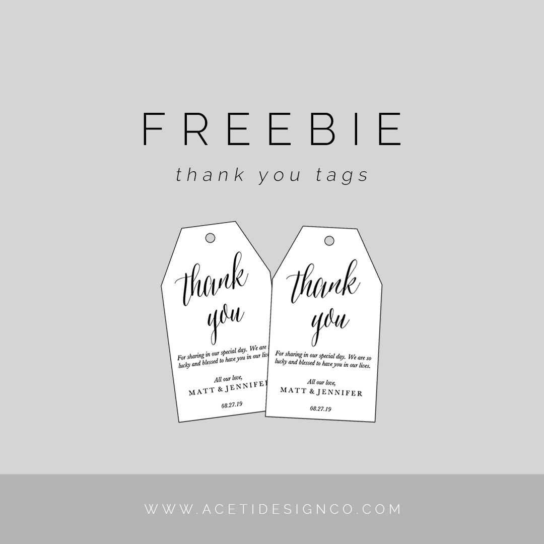 Free Printables Thank You Tags Freebie Editable Gift Tag For Free Gift Tag Templates For Word