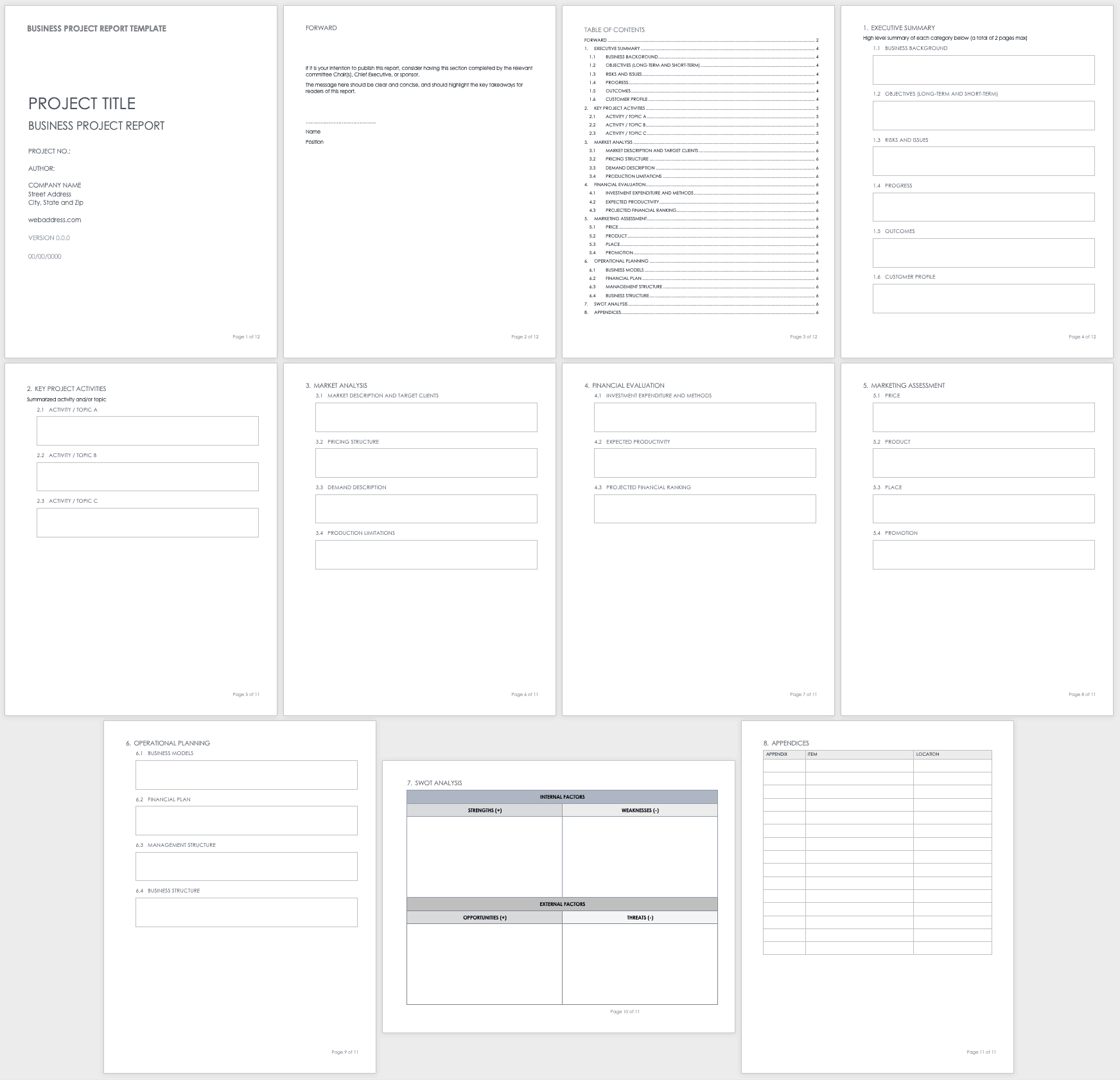 Post Project Report Template