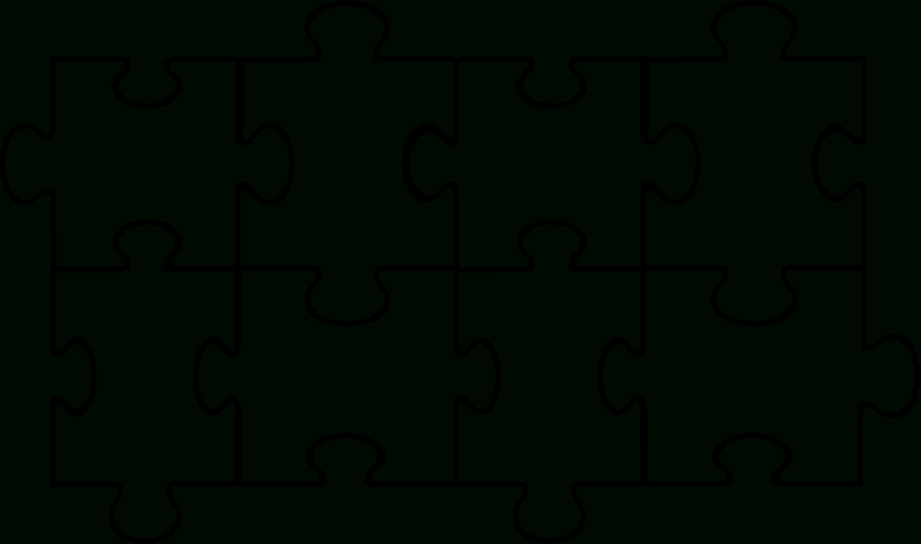 Free Puzzle Pieces Template, Download Free Clip Art, Free For Blank Jigsaw Piece Template