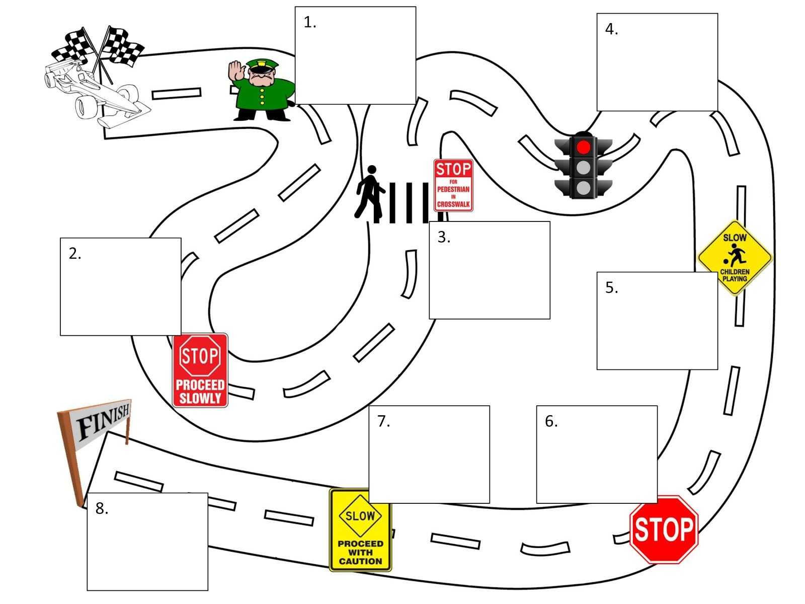 Free Reading Road Map Printable. Customizable And Easy To Throughout Blank Road Map Template