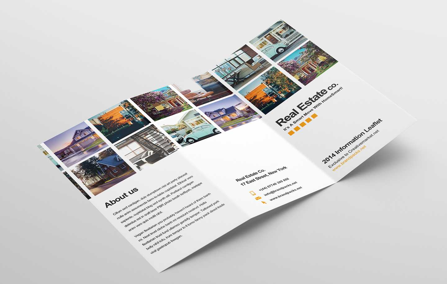 Free Real Estate Trifold Brochure Template In Psd, Ai Pertaining To Real Estate Brochure Templates Psd Free Download