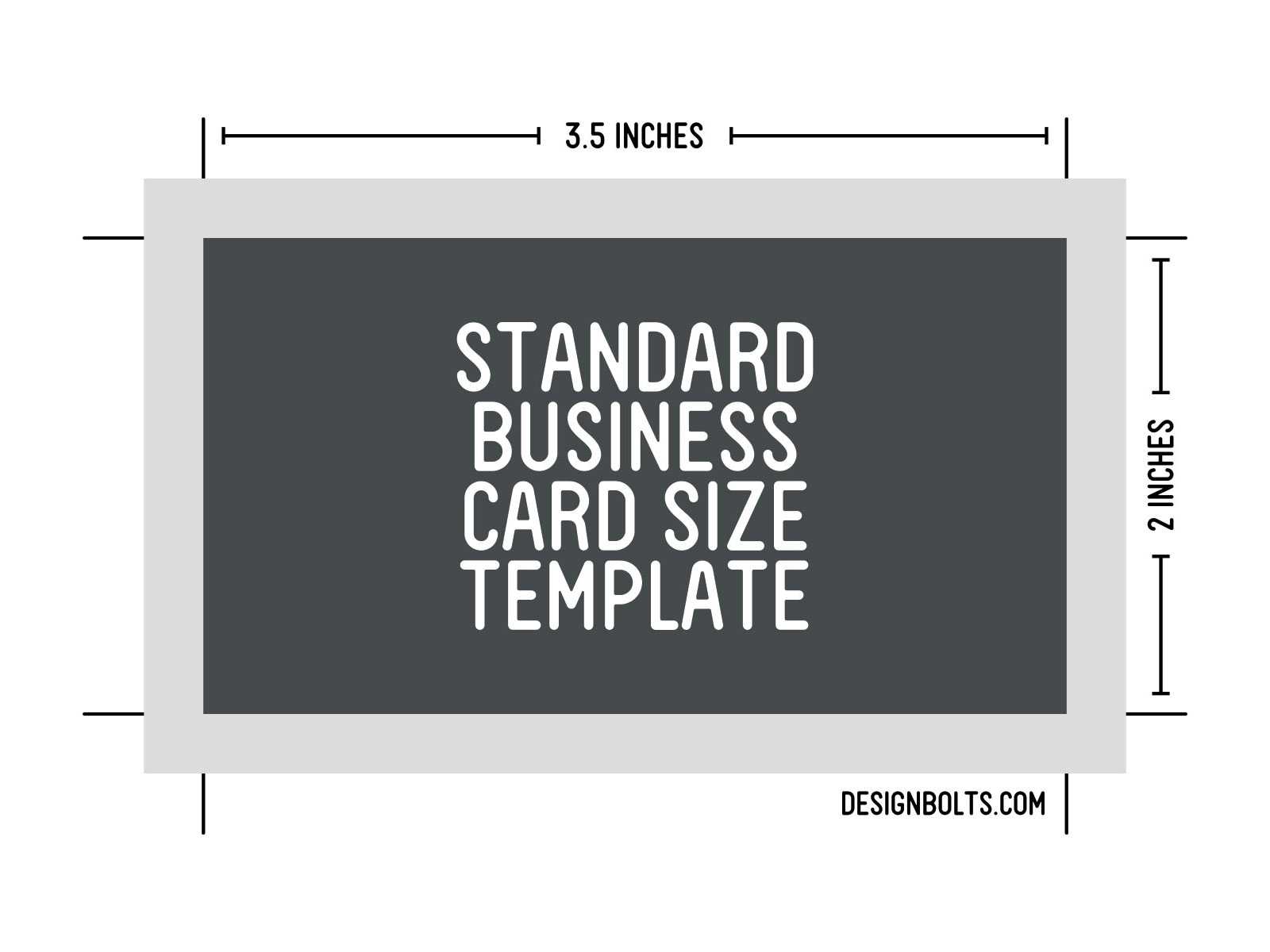 Free Standard Business Card Size, Letterhead & Envelop Sizes Regarding Business Card Size Template Photoshop