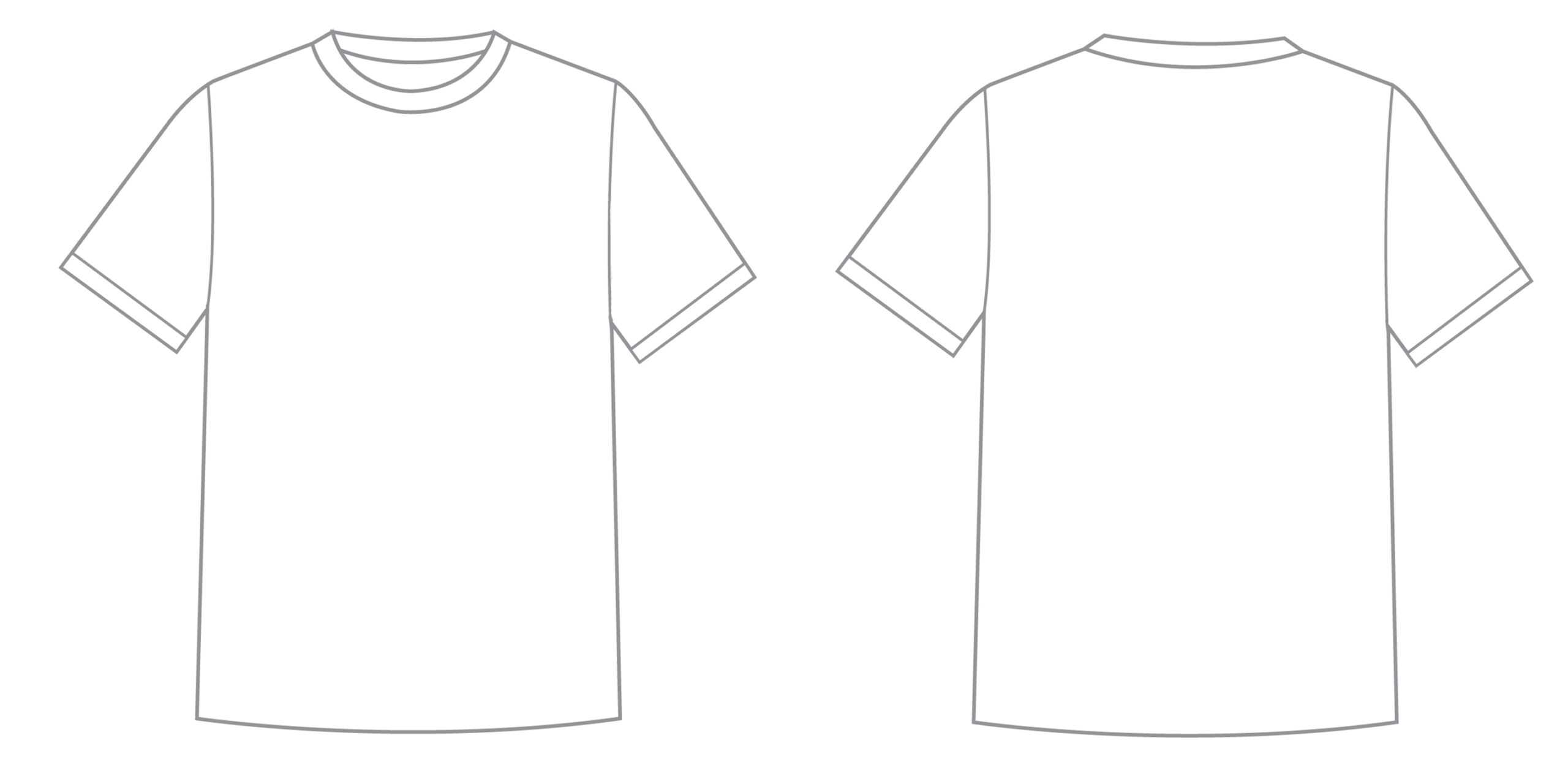 Free T Shirt Template, Download Free Clip Art, Free Clip Art In Blank T Shirt Design Template Psd