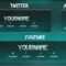 Free Youtube Banner + Twitter Header Template Psd + Direct Download Link –  [New 2015!] With Twitter Banner Template Psd