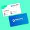 Freelancer Business Visiting Cards Design Template Psd with Freelance Business Card Template