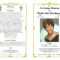 Funeral Program Template Sample Free Loving Memory Templates For Remembrance Cards Template Free