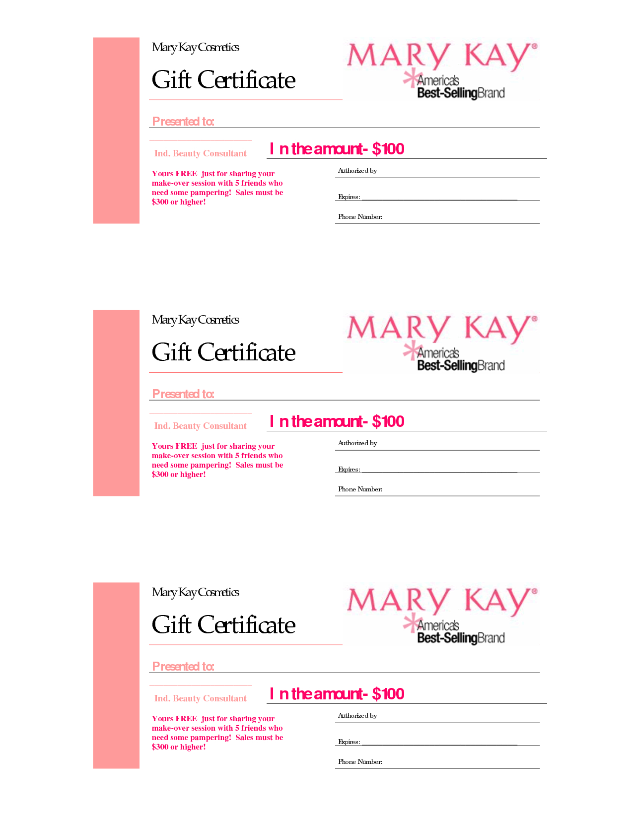 Gift Certificates | Mary Kay Gift Certificate! In 2019 With Regard To Yoga Gift Certificate Template Free