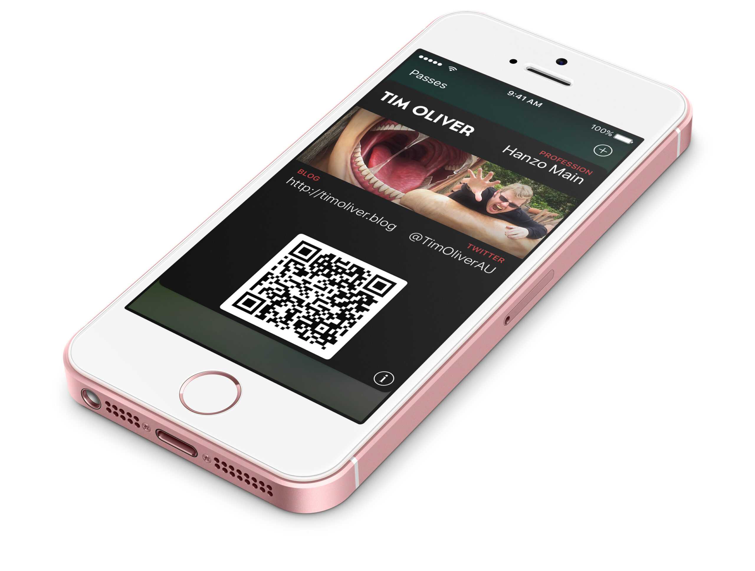 Github – Timoliver/passkit Business Card: A Template For Ios Regarding Iphone Business Card Template