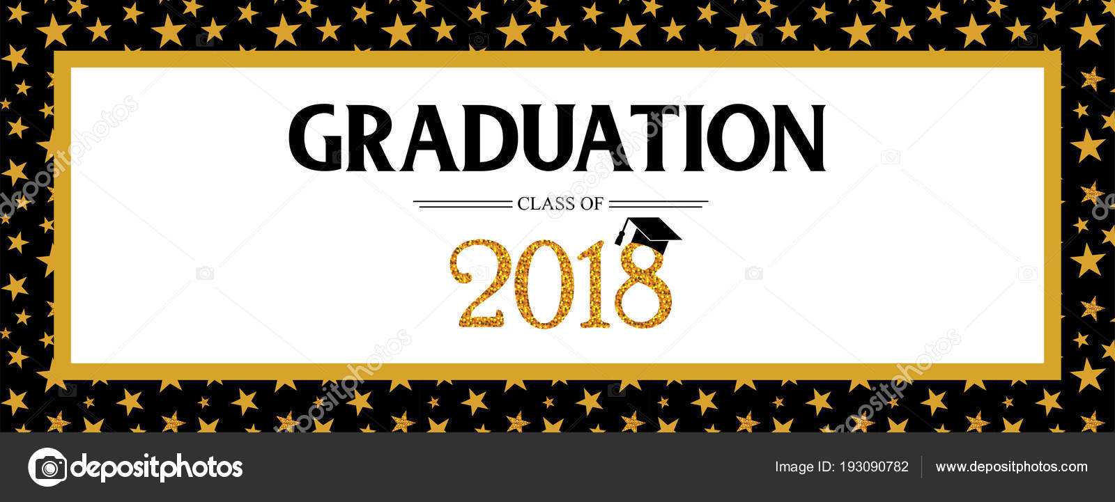 Graduation Banner Template | Graduation Class Of 2018 Regarding Graduation Banner Template