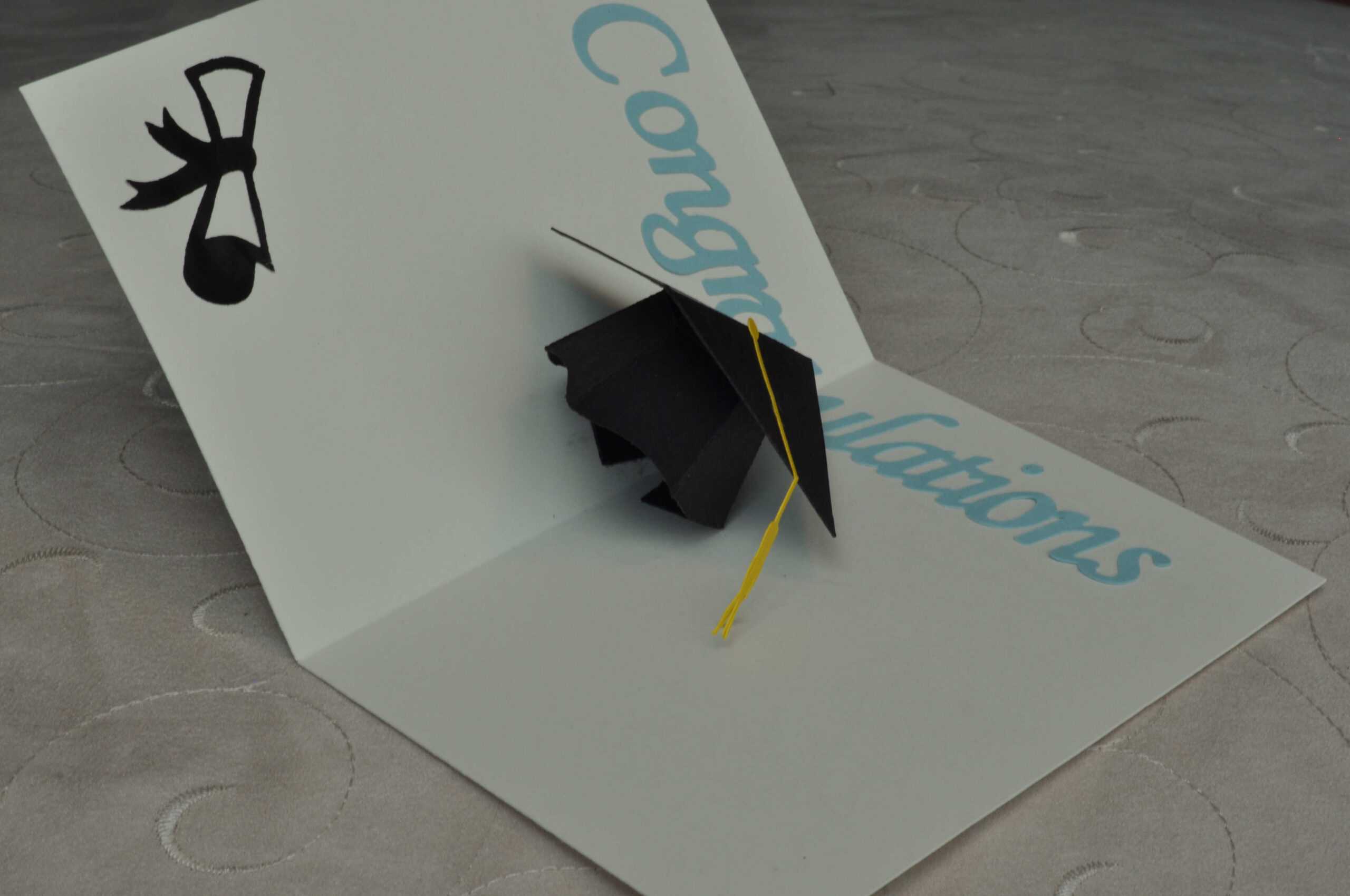 Graduation Pop Up Card: 3D Cap – Creative Pop Up Cards Pertaining To Graduation Pop Up Card Template
