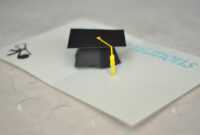 Graduation Pop Up Card: 3D Cap Tutorial | Pop Up Card with Graduation Pop Up Card Template