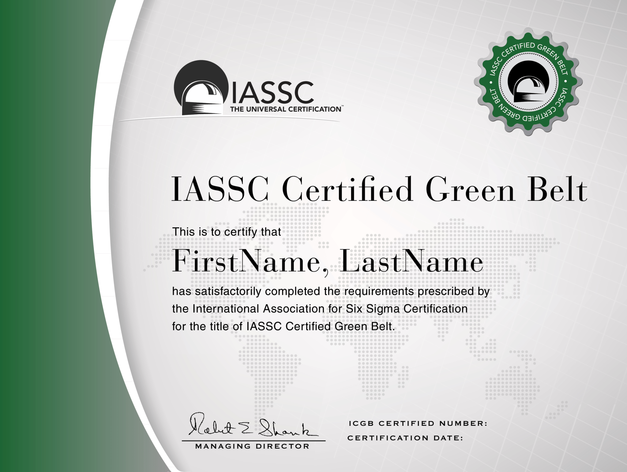 Green Belt Certification | Lean Six Sigma, Green Belt, Black Regarding