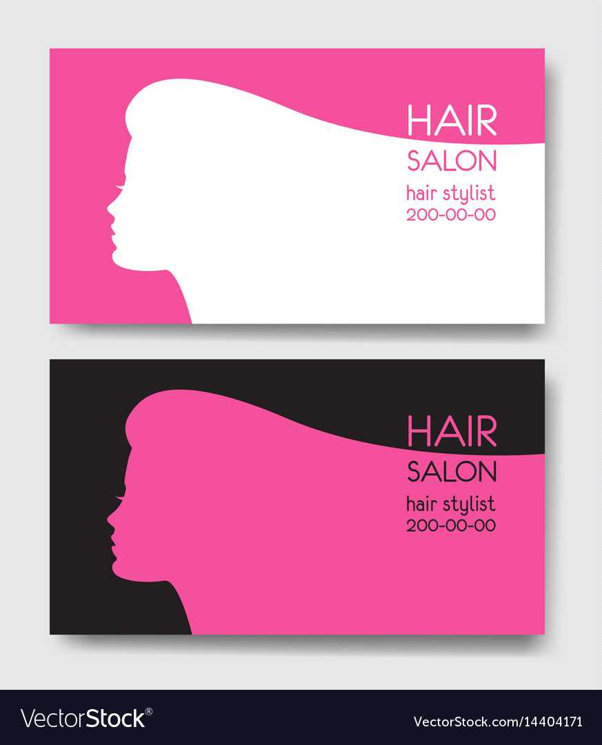 Hair Salon Business Card Templates With Beautiful With Hair Salon Business Card Template