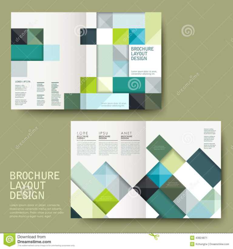 Half Page Brochure Template