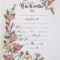 Hand Drawn & Painted Birth Certificate (Perfect For A Little With Birth Certificate Fake Template
