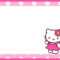Hello Kitty Invitation Template Free – Major.magdalene Within Hello Kitty Birthday Banner Template Free